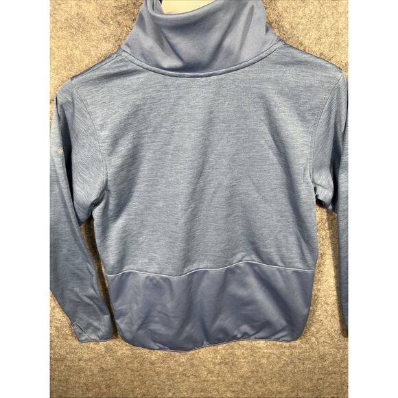 Columbia Pullover Women's M Blue Rosemont Station II 1/2 Zip Fleece Sweatshirt‎ - Picture 11 of 11